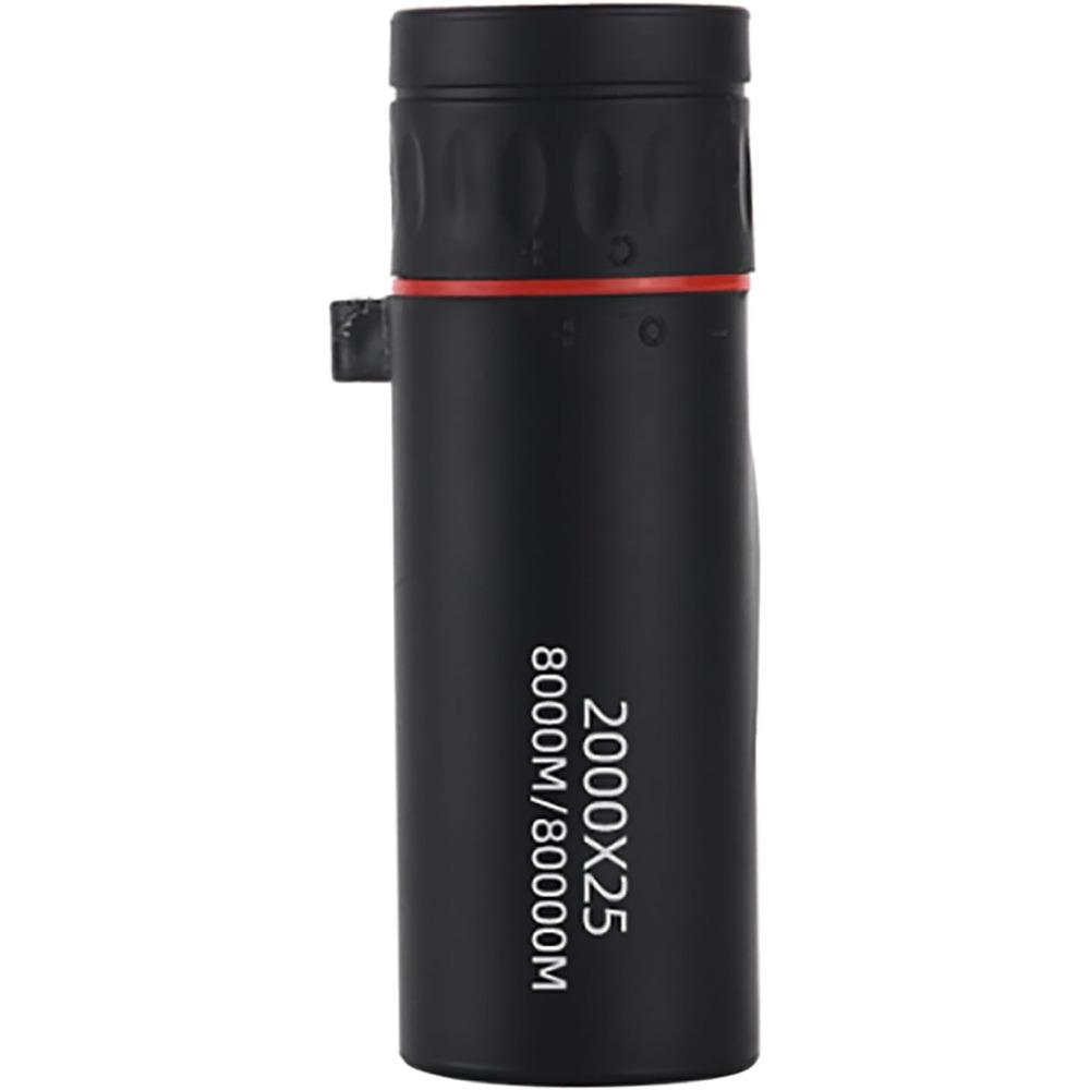 

2000X25 High Power Mini Monocular, Waterproof Telescope for Moon Watching, Birding, Travel, Concert, Hunting