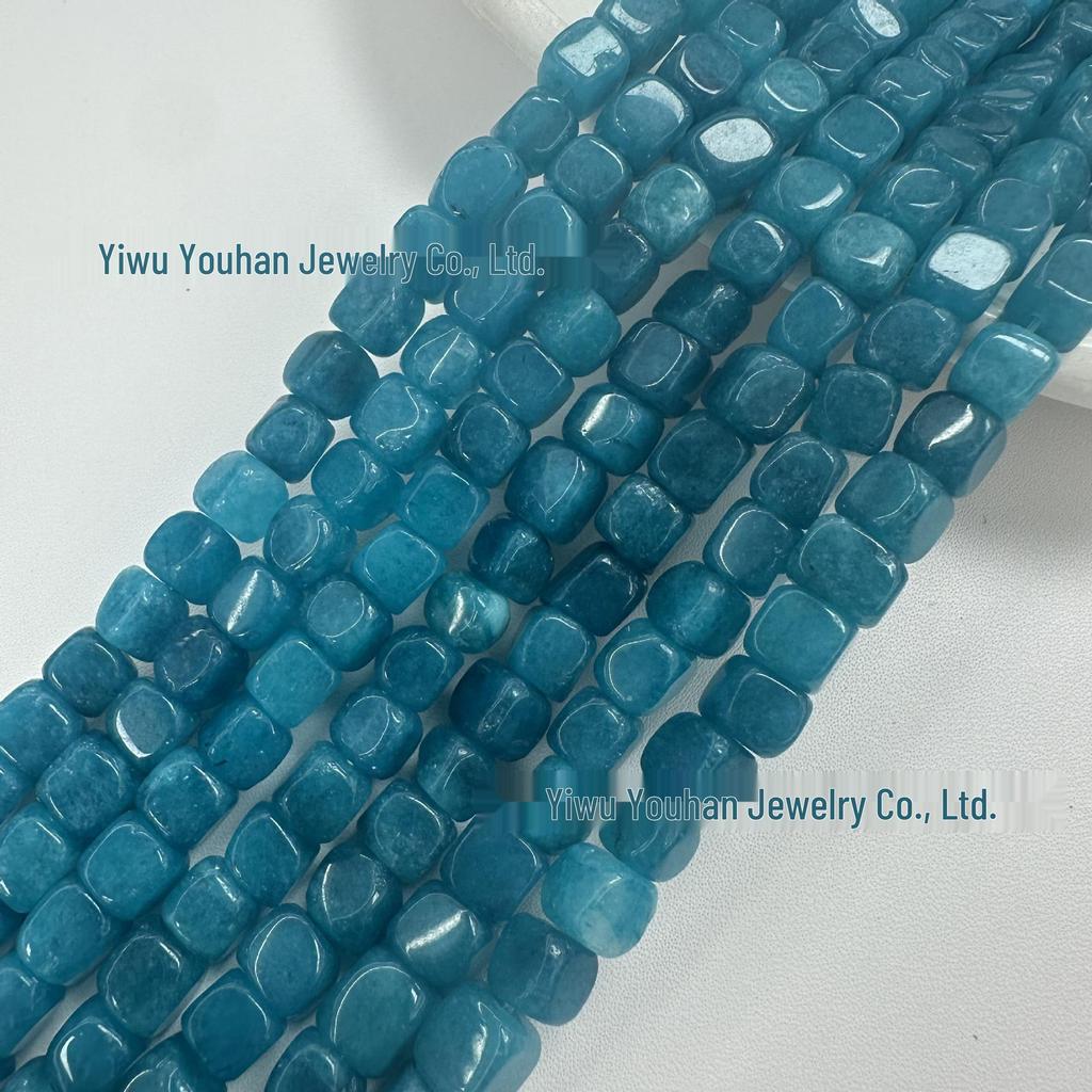 Natural Stone Square Beads for DIY Bracelets & Necklaces