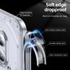 Crystal Translucent Armor Shockproof Case For Nothing Phone 2A TPU Frame Hard Plastic Magnetic Wireless Charging Back Cover