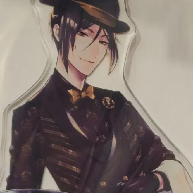 

Черный дворецкий Себастьян Горький кролик Черная этикетка Акриловая подставка Запечатанный