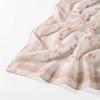 Square Shape Floral Printed Scarf Breathable 110cm Size Voile Scarf Malaysia Style Versatile Handkerchief Foulard Muslim Women