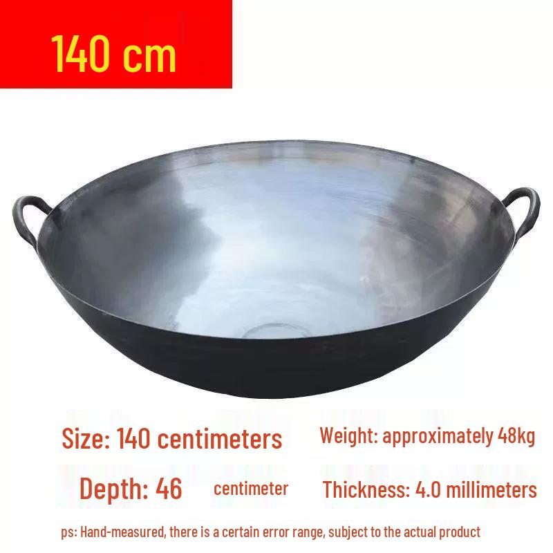 ZLIII Extra Large Commercial Cast Iron Wok