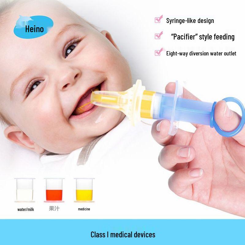Hais Haina Silicone Oral Syringe and Dropper for Medicine Feeding