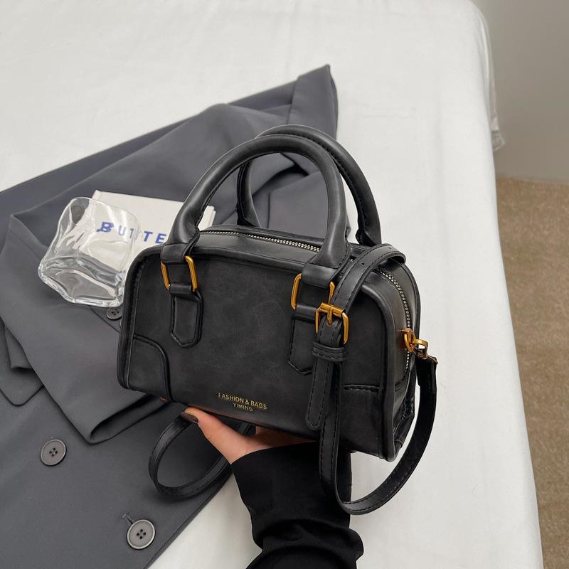 Maillard Fashion Commuter One Shoulder Crossbody Portable Small Bag Women's Autumn and Winter New Retro Pillow Bag