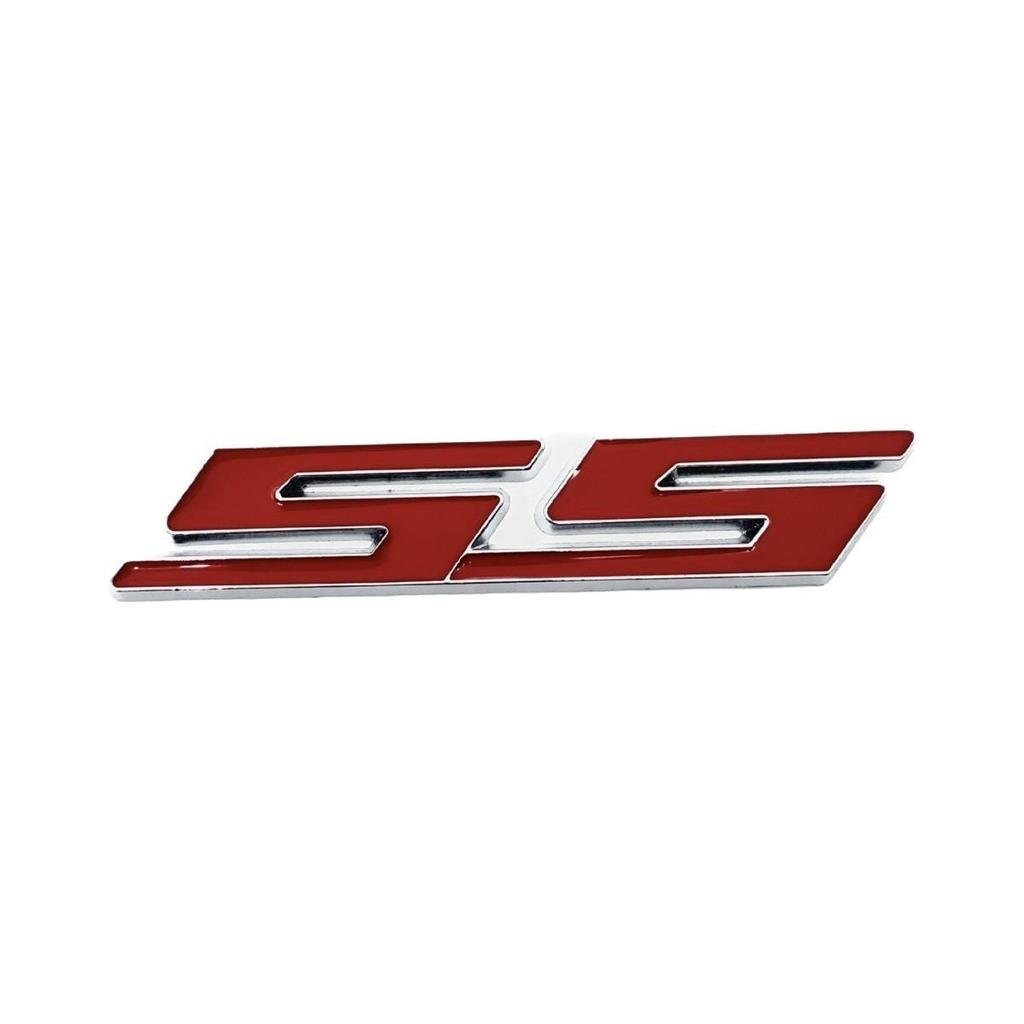Autocollant Emblème Logo de Voiture en Métal Chevrolet SS