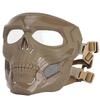 Neue Skull Taktische Schutzmaske Outdoor Riding Persönlichkeit Sanddichte Maske Atmungsaktiv Gesicht War Game Kappe Stoßreduzierung Vollgesichtsschutzkappe 1 Stück