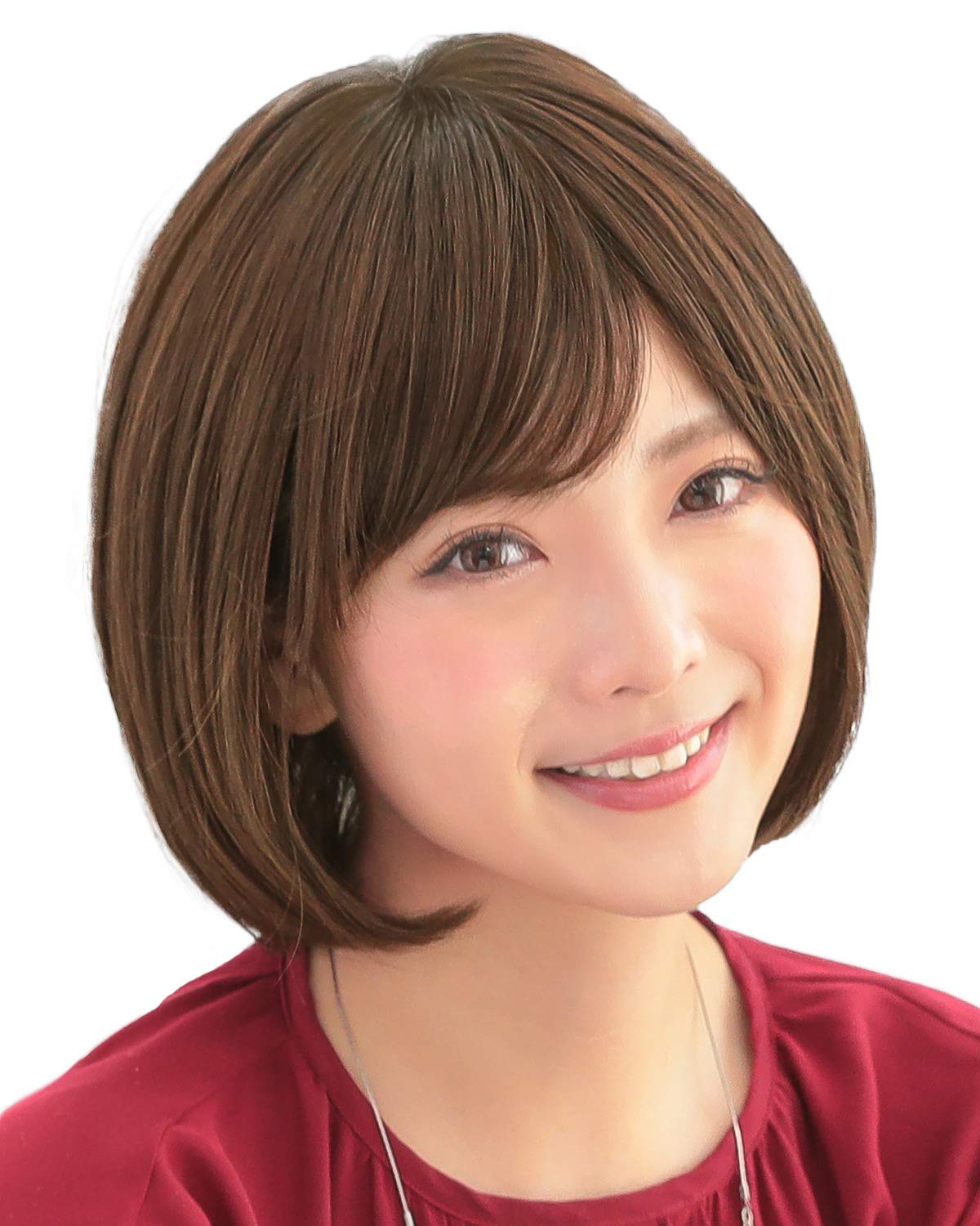 

Перука Full Wig Loved Short Bob Free Size Ginger Brown pw201GBR [AQUADOLL] GBR.