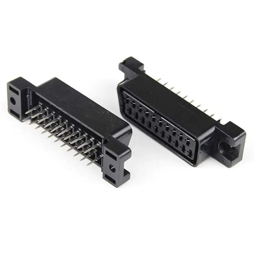 CS Type SCART Socket Connect Port Socket Interface Female Slot Female Socket Connector High quality Double Row Connector