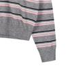 Lap Multi Stripe Collar Knit As1kh262