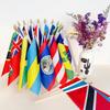 Caribbean 20 Countries Flags on Wood Stick Small Mini Hand Held Flag,5x8 Inch,20 Pack