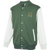 Neo Letter Print Single-Breasted Sports Jacket Men Jackets Green HM1989
