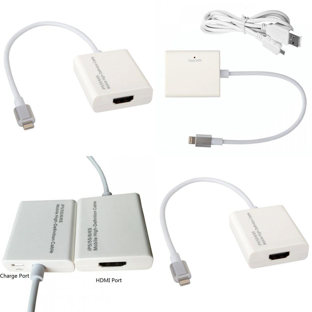 Cavo Adattatore Apple Lightning a HDMI con Nucleo in Rame per Mirroring dello Schermo e Streaming Video HD