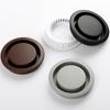 50mm Cabinet Vents ABS Plastic Air Vent Decor Grey/Black/Brown/White