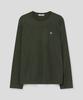 SLOW RECORD HOUSE Striped Long Sleeve_Khaki
