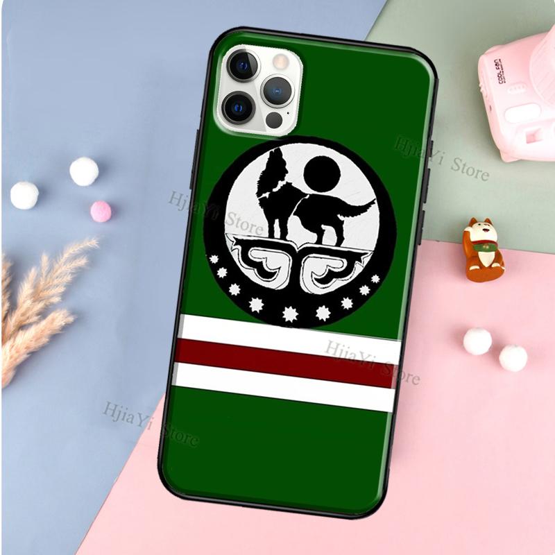 Tschetschenische Wappen Hülle für iPhone 13 12 Pro Max 12 Mini X XR XS Max 11 Pro Max 7 8 Plus SE 2020 Telefonabdeckung