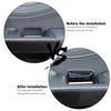 2pcs Interior Front Door Handle Bowl Decor Cover Trim for Ford F150 + Chrome