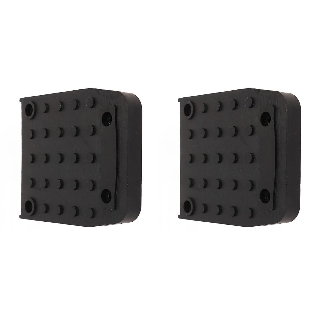 2 PCS Drywall Stilt Sole Anti Slip Pads Nylon and PVC Drywall Stilt Sole Foot Pads for Construction