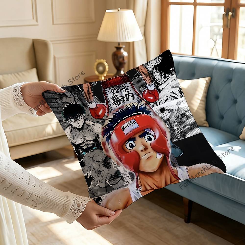 Boxing no Ippo MMakunouchi Printed Pillow Cover Cushion Case Simple Sofa Pillow Case No Pillow Core
