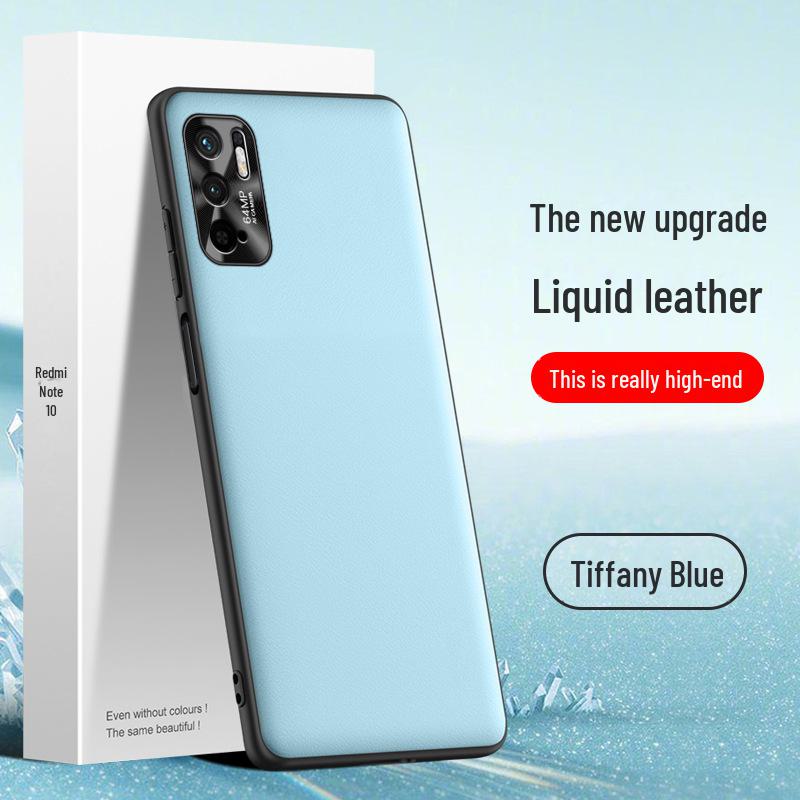 

Redmi Note 10 Жидкая Кожа Защитный Чехол Противоударный - Цельный Redmi Note 10 5G