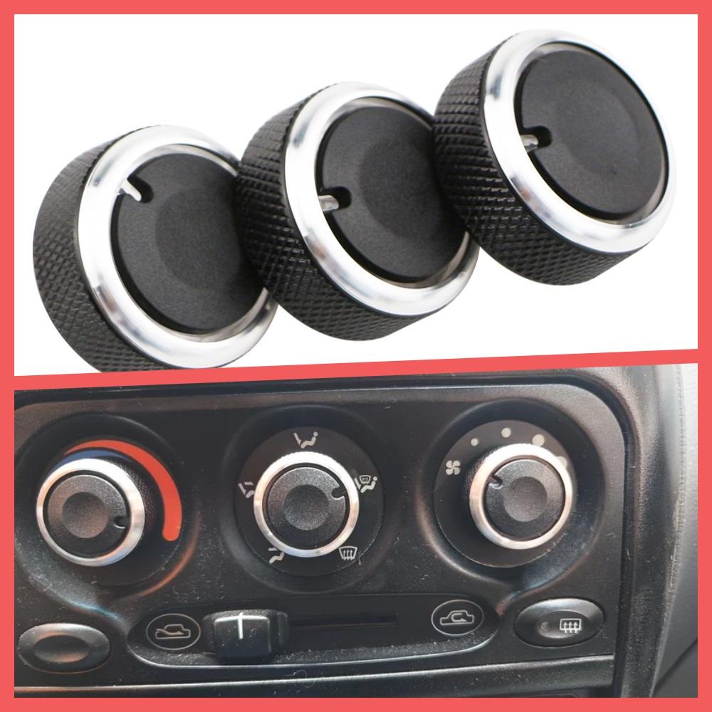 AC Knob Fit for Daewoo Matiz Chevrolet Joy Exclusive 98 Air Conditioning Heater Control Switch Aluminum Alloy Accessories