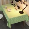 Waterproof PVC Tablecloth: Oil & Scald-Proof, Wash-Free Dining & Coffee Table Cover for Student Dorms