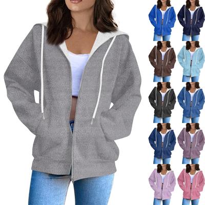 Women's Sweatshirt Sports Flannel  Sweatshirt Long Sleeve Top Casual Hoodies Sweatshirt