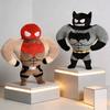 Anime Red Hood Fat Jason Plushie Doll Toy 30Cm Cartoon Cute Soft Black Fat Jason Dolls Plush Toy Periphery Room Decoration