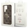 Guess Guhcs24L4Gmgbr S24 Ultra S928Brązowy/Brown Hardcase 4G Big Metal Logo
