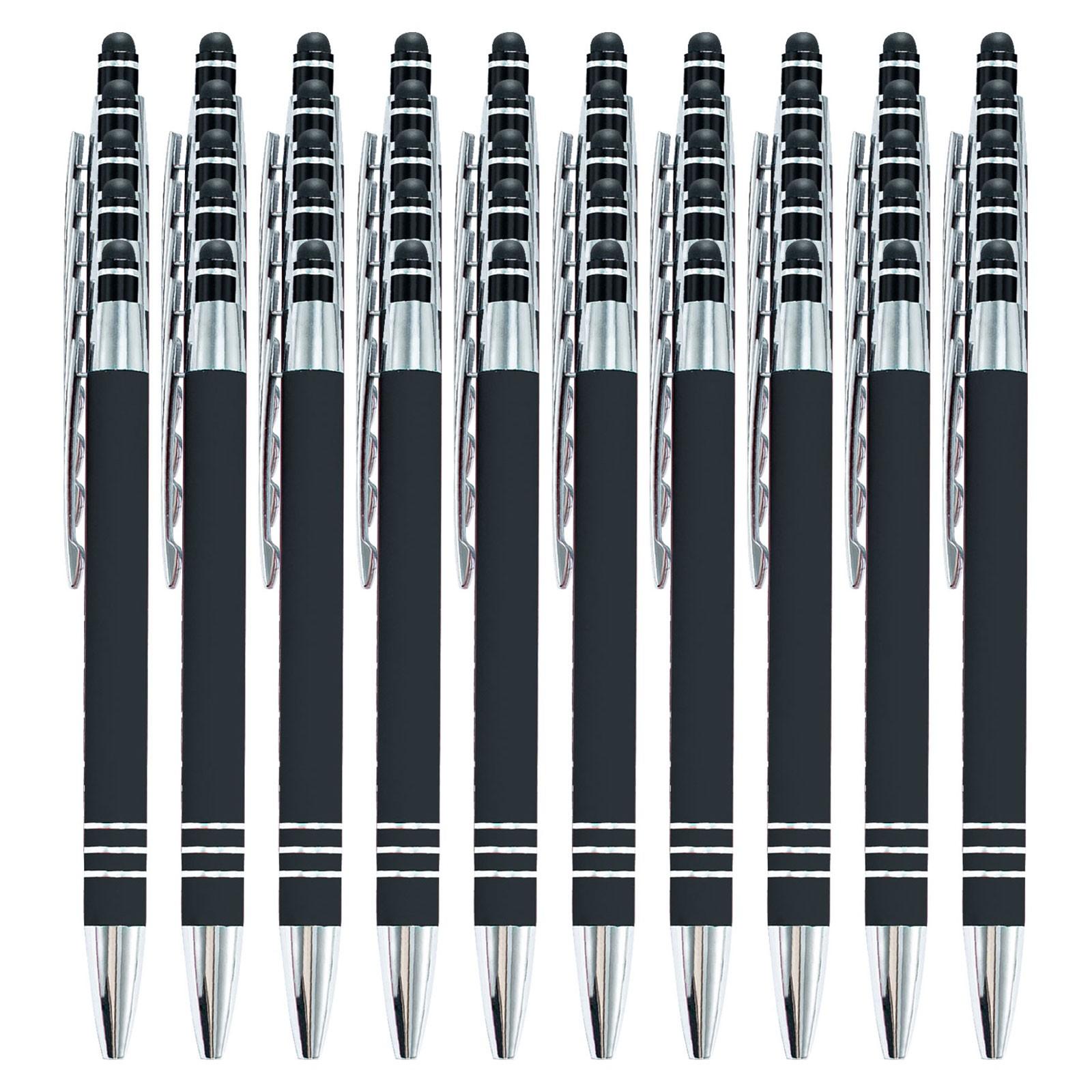 

50PCS Personalized Ballpoint Engraving Pen Ideal For Business Gifts And Personal Use 75ML One Size чёрный