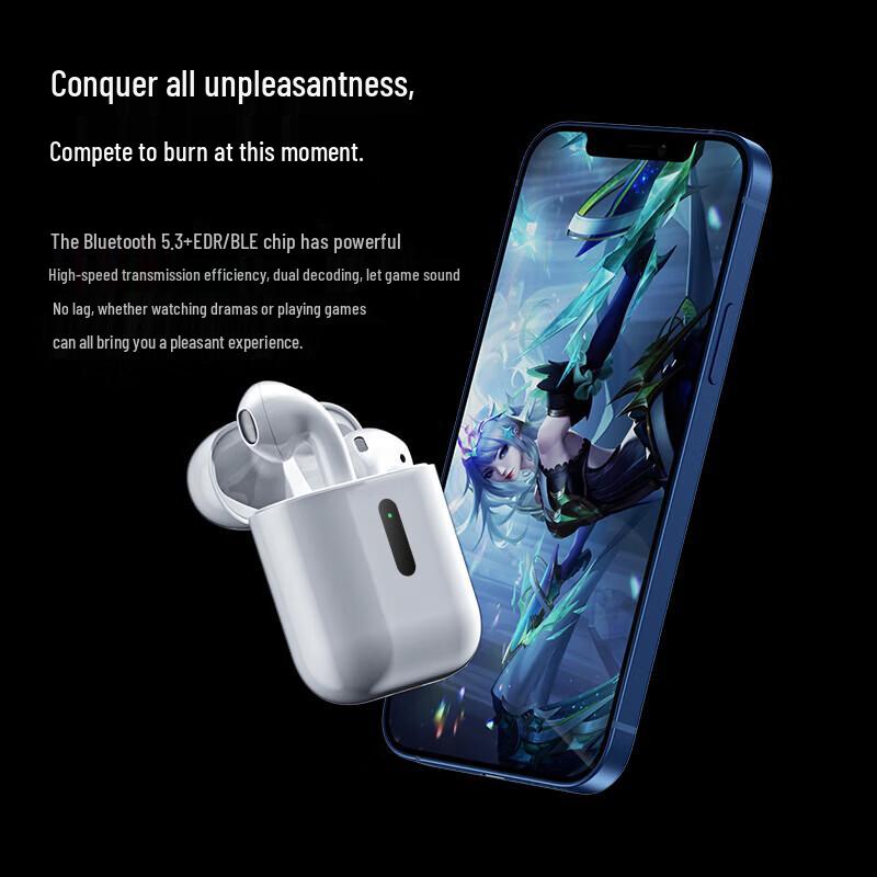 LINGCHEN Auricolari Bluetooth Wireless AirPlus 2ª Generazione