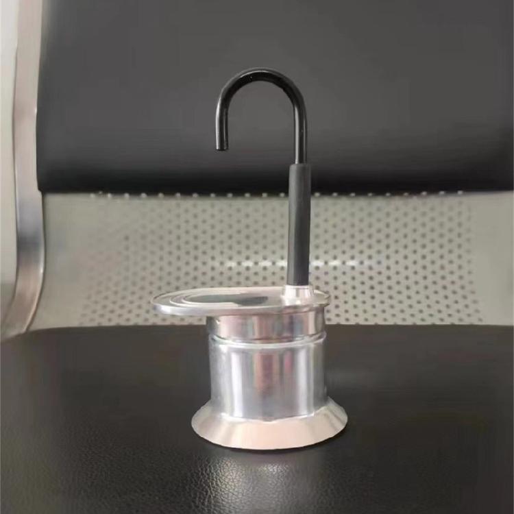 Portable Aluminum Coffee Pots 50Ml Stovetop Coffee Maker Perfect For Single Coffee Lover And Convenient Space