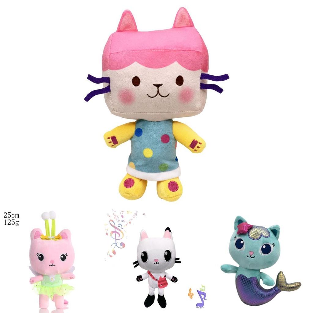 Gabby's Dollhouse Plush Cartoon Stuffed Cat Plushie Doll Kids Xmas Gifts