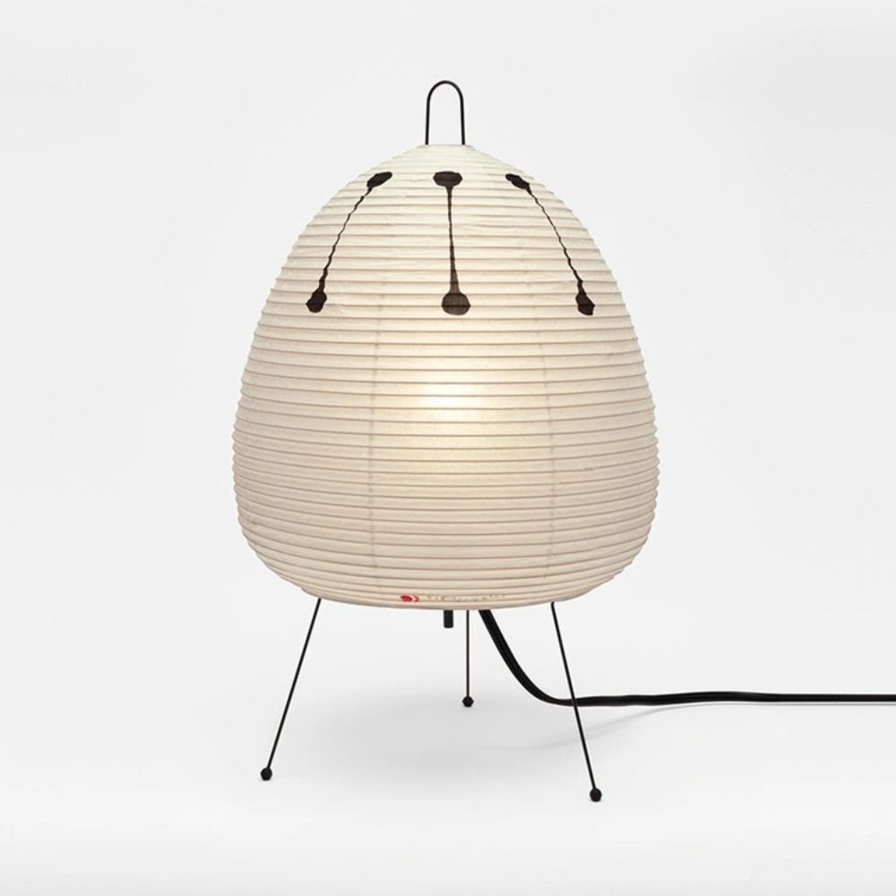 Modern Rice Paper Lantern Tricolor Dimming Night Light Art Led Table Lamp  Hotel Homestay