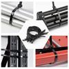 XINGO 24-inch Black Long Zip Ties, Heavy Duty, 100-Piece Set, 200 Lbs, Super Strong Plastic Wire Ties, Large Cable Ties, Extra Long Tie Wraps, UV