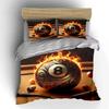"Stylish Billiard Three-Piece Set" Soft Comfortable Duvet Cover Bedding Set Included 1*Duvet Cover & 2*Pillowcases, gift
