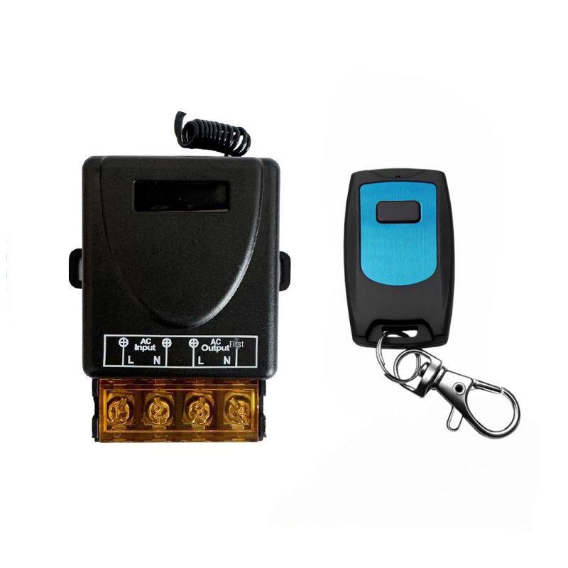 High Power 220V Wireless Remote Control Switch for Water Pumps, Irrigation, Fans, Smoke Extractors, and Sprayers.