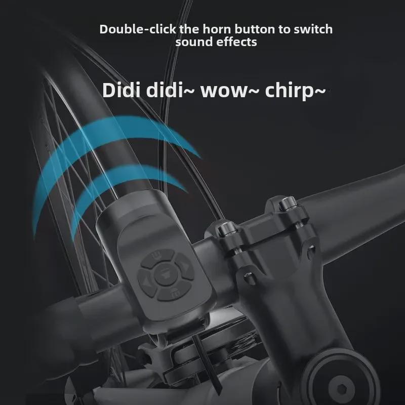 Dağ ve Çocuk Bisikletleri için Süper Yüksek Sesli Elektrikli Korna Zil