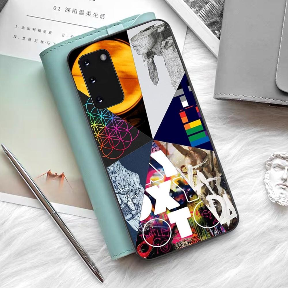 C-Coldplay Band Phone Case For Samsung S 9 10 20 21 22 23 30 23 24 Plus Lite Ultra FE S10lite Fundas