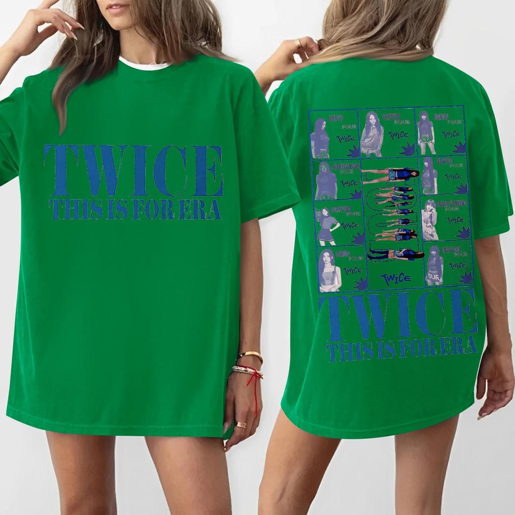 Women's Round Neck Printed Short-sleeved T-shirt Top