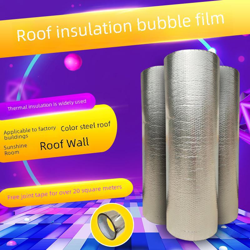 Película de Aislamiento de Burbujas de Papel de Aluminio para Techos: Parasol Impermeable y Resistente a los Rayos UV