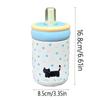 500ml Insulated Water Cup Cartoon Straw Drinking Cup Large Capacity Thermos Bottle  Cold Hot Mugs
