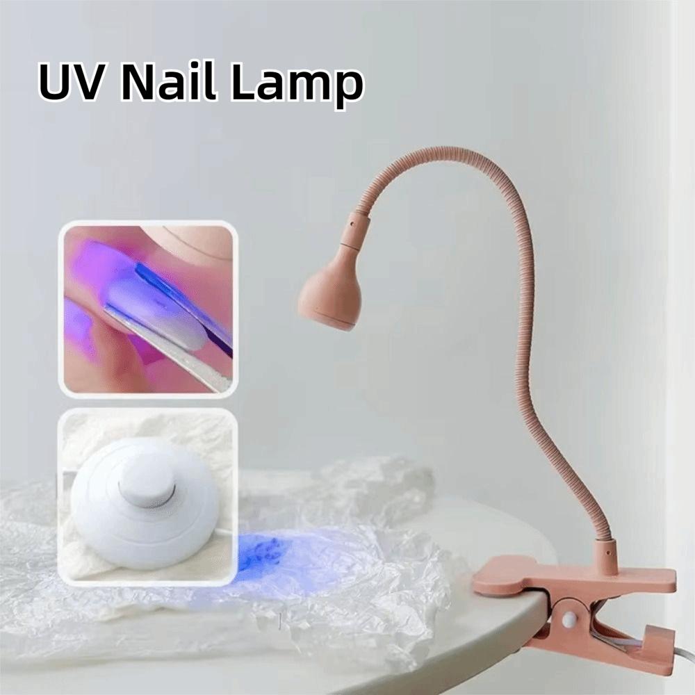 Foot Pedal Switch UV LED Nail Lamp 5W Power Nail Drying Light Gel Polish Curing Lamp DIY Manicure