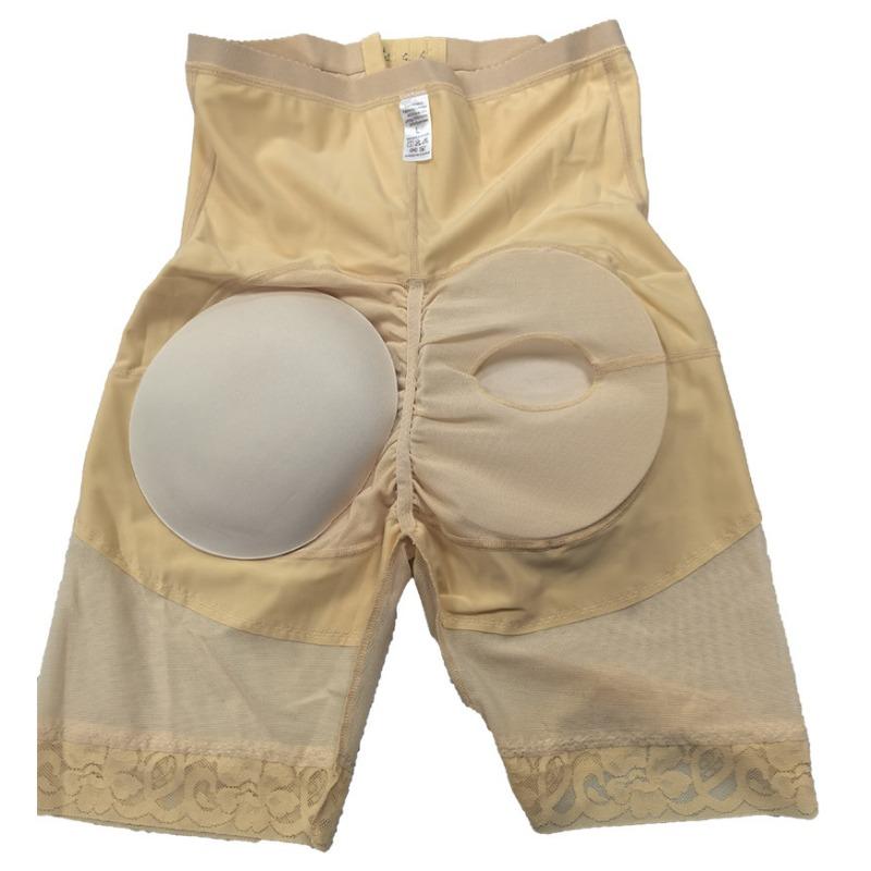 Plus Size Butt Lifting Lace High Waist Tummy Control Shapewear Shorts