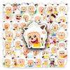 52 Sheets of Pleasant Goat & Big Big Wolf Cartoon Stickers for Cups, Phone Cases, Laptops & Notebooks