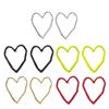 Hollow Heart Earrings Stylish Ear Jewelry Hollow Heart Ear Studs Ear Accessories for Trendy Student and Professionals