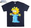 The Simpsons Family Character T-shirt Cool T Shirt Men Women Unisex Tshirt 4013