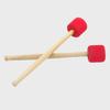 4 pcs Hammer for Head Drum Foam Pad Bass Percussion Beater Drumstick Mallet Dura