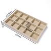 1Pc Jewelry Display Jewelry Storage Tray Jewelry Holder Portable Ring Earrings Necklace Organizer Box