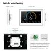 TUYA Wi-Fi Smart Large Colorful Screen Room Programmable Air Thermostat WIFI for Switch Heating Cooler Bridge Voice Alexa