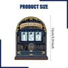 Wooden Book Read This Year Counter Sign Gift Home up to 999 Bookshelf Decoration for